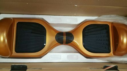 Gold hoverboard