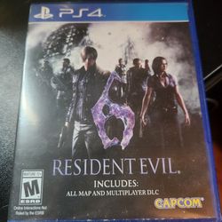 PS4 Resident Evil 6