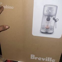 Brand New Breville Bambino Stainless Steel Espresso Maker Silver BES450BSS