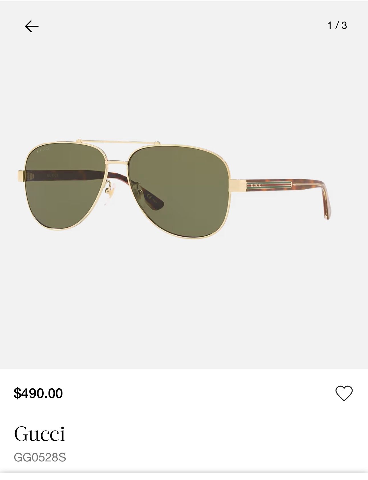 Gucci Men Sunglasses