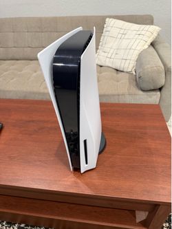 Ps5 with controllers and storage