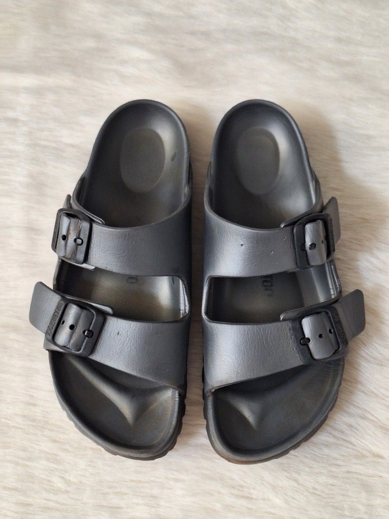 Birkenstock Gray Arizona Eva Sandals Size 5