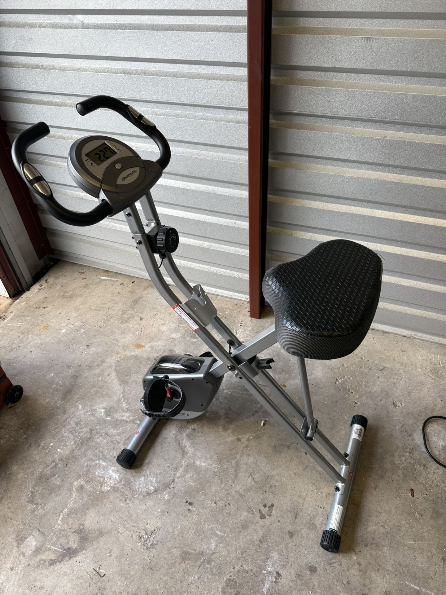 Exerpeutic Foldable Exercise Bike