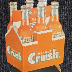 Orange Crush 6 Pack Cardboard Display 
