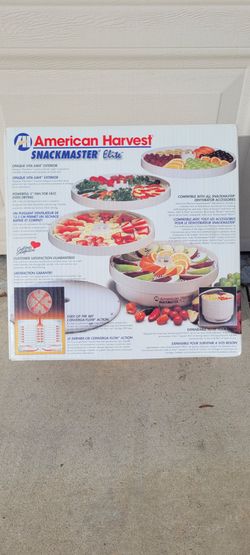 American Harvest Snackmaster Elite FD-40 Food Dehydrator & Jerky Maker 300W New