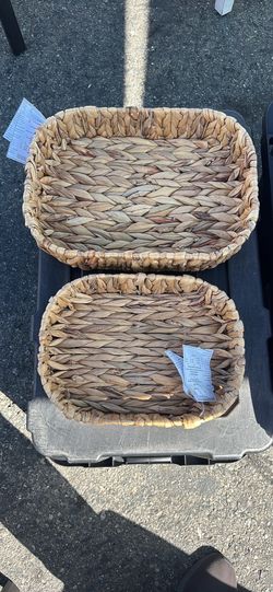 WICKER TRAYS