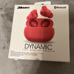 Red Earbuds 