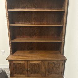 Solid Oak Cabinet