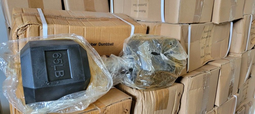 55 and 65 lb Dumbbells $1 per pound