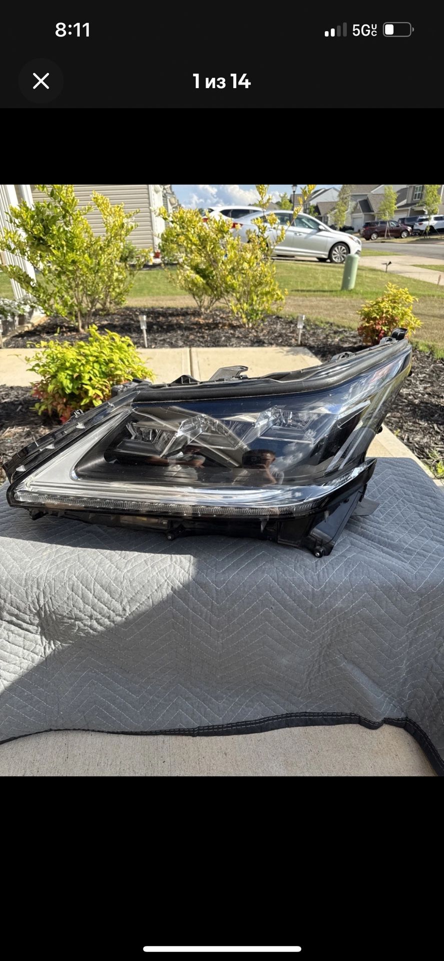 2016 2017 2018 2019 2020 2021 Lexus lx 570 triple been left/driver headlight