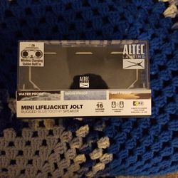 Altec Lansing Mini Lifejacket Jolt Bluetooth Speaker With Qi Charging 