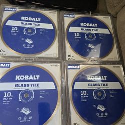 Kobalt Glass tile 10-in Wet Continuous Rim Diamond Saw Blade