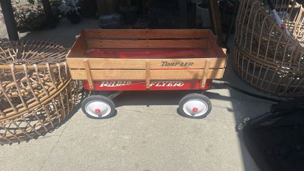 Vintage Radio Flyer wagon