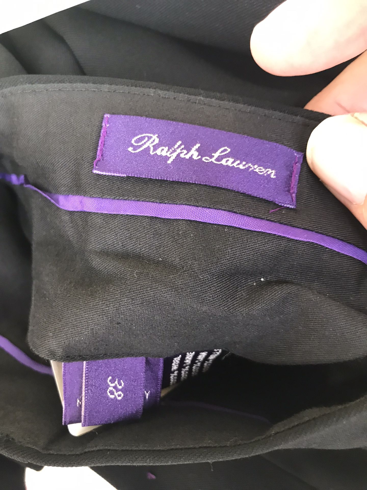Ralph Lauren Purple Label Dress Pants Size 38 Waist 