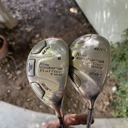 King Cobra 4 And 5 Hybrid Golf Clubs - Right Handed Regular Flex 