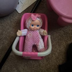 Baby Doll And Carrier 