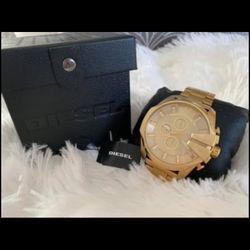 Gold Diesel Men’s Watch