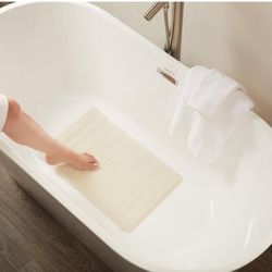 Bath Mat White - Medium (14in.&24in.)  Rubbermaid  Product. 
