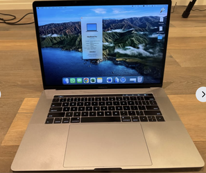 2017 MacBook Pro 15 inches (laptop and charger) + great quality laptop cover