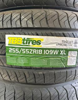 255 55 18 Tires Brand New