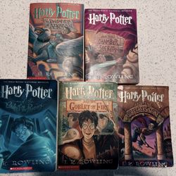 Harry Potter Books: 1-5