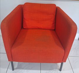 Orange Accent Chair