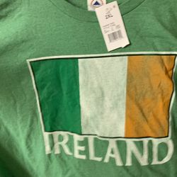 NewW/Tags “Ireland” Soft cotton 2XL T Shirt