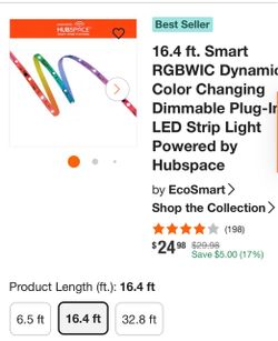 Color Changing LED Strip Lights