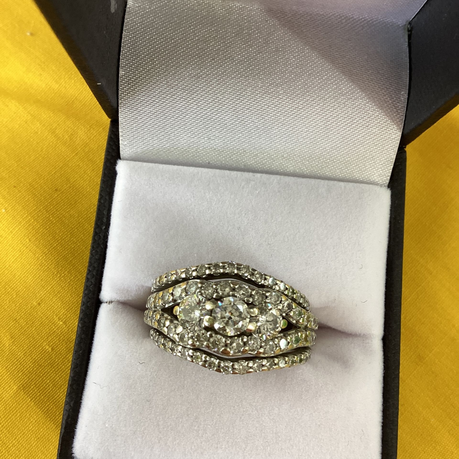 White Gold And Diamonds