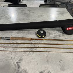 4pc 9’ Redington Pursuit 890-4 8 line W/Clearwater Classic III Orvis Reel