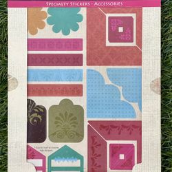 Colorbok Memory Boutique Specialty Stickers 20 Sheets Cardstock 180 Stickers