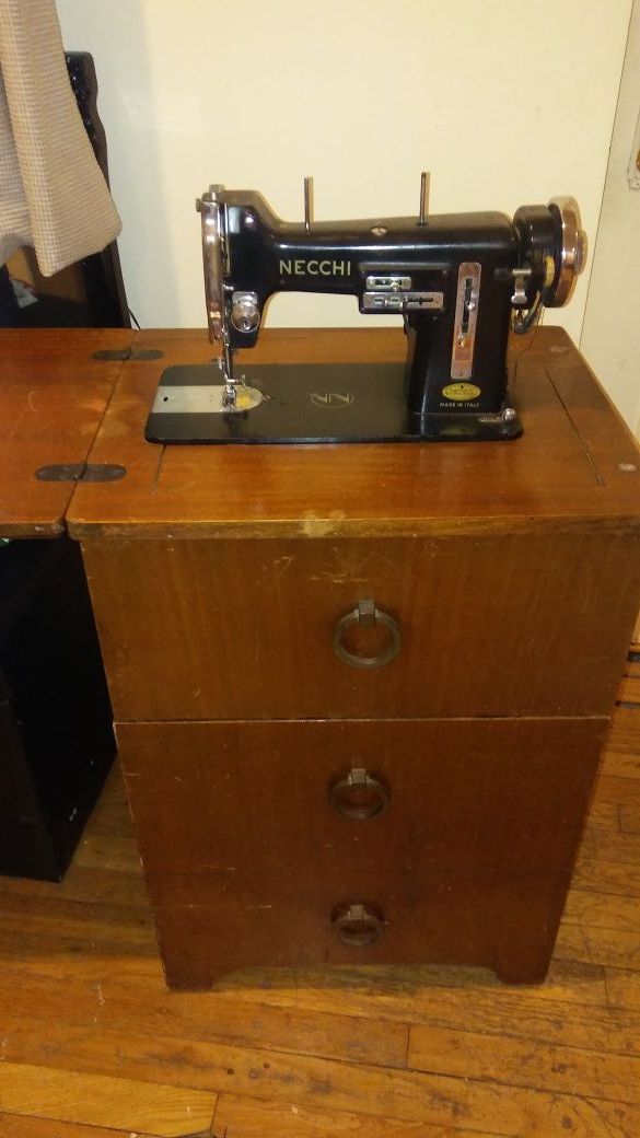 Necchi Model BU Sewing Machine