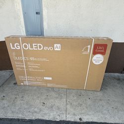 LG 65” Class OLED evo Ai C5 4k Smart TV