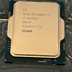 Intel Core i7 12700kf 12th Gen CPU