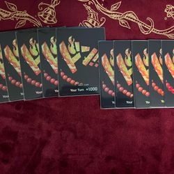 One Piece Cards Foil Ace Don Set (10)