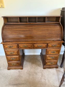 50" Roll-Top Desk – Quick Sale $100