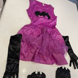 Batman Batgirl Bat Girl Halloween Costume 