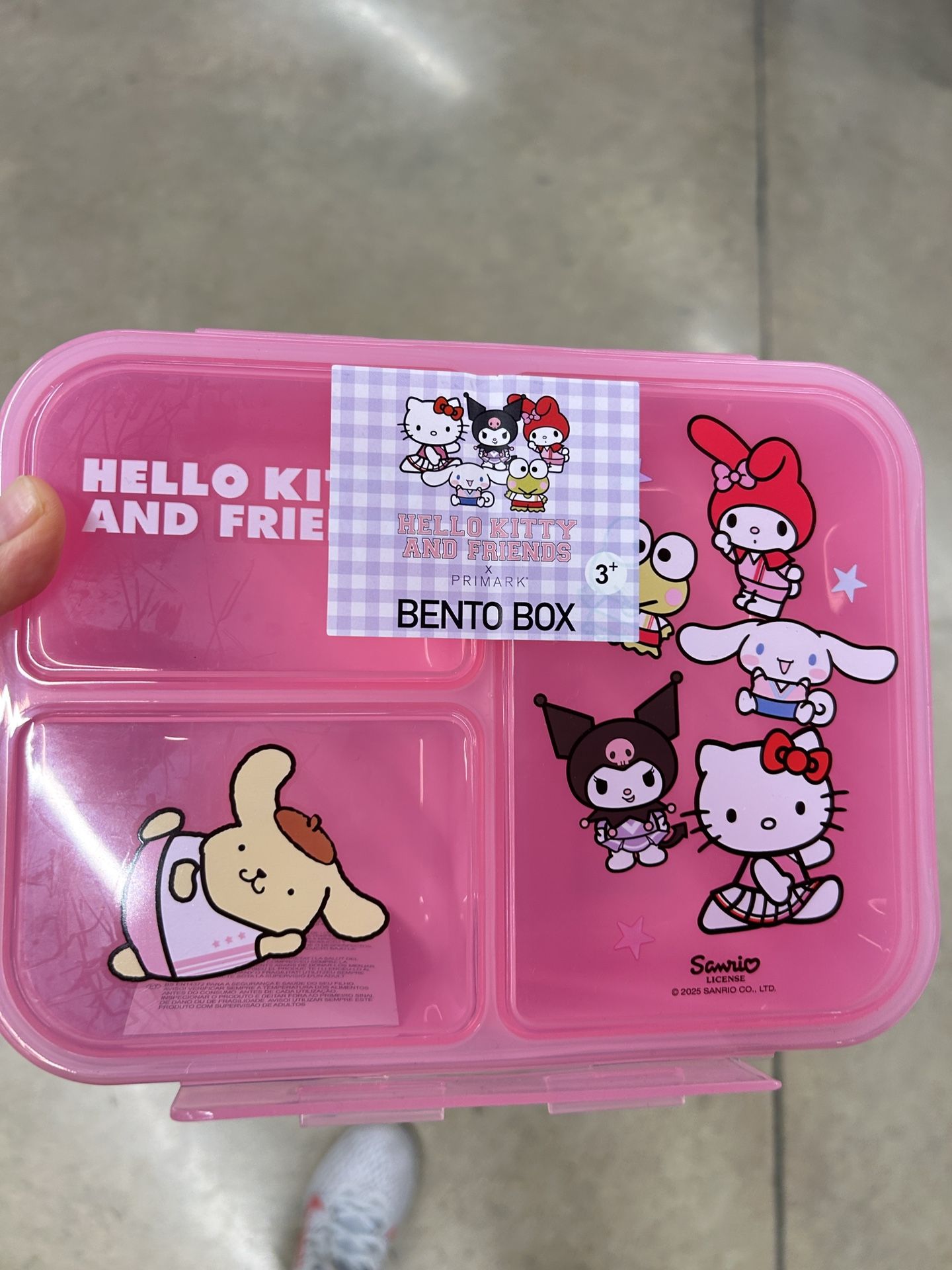 NWT Licensed Sanrio Hello Kitty and Friends Bento Box