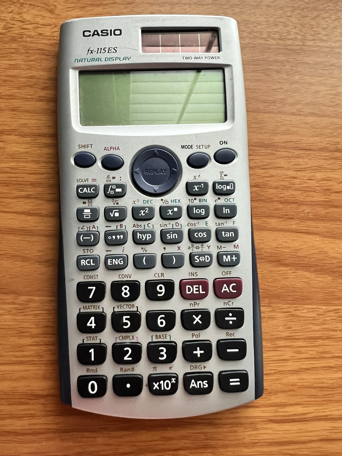 Casio Fix-115ES Natural Display