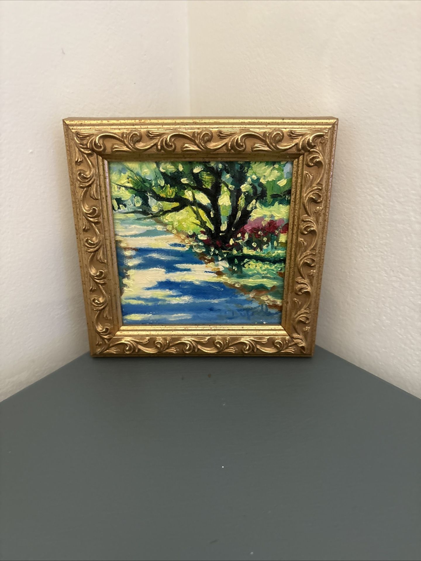 Hand Painted Oil On Canvas “live Oak”