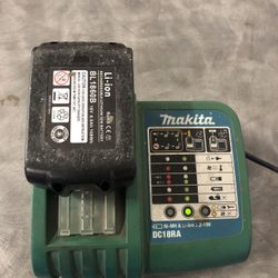 Makita Battery Chargers With 18v Lithium Ion Battery 