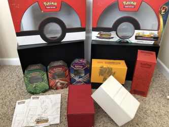 Pokémon Sleeves, Deck Boxes, Tins, Books, etc.