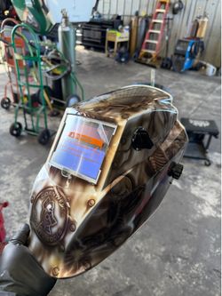 Skeleton Welding Helmet(MMW56VG) - Variable Shade
