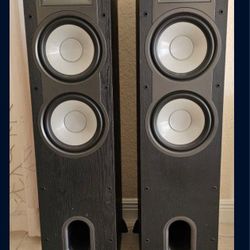 2 Klipsch Special Edition Home Theater Tower Speakers.  Center And Rear Speakers Are Also Available for extra