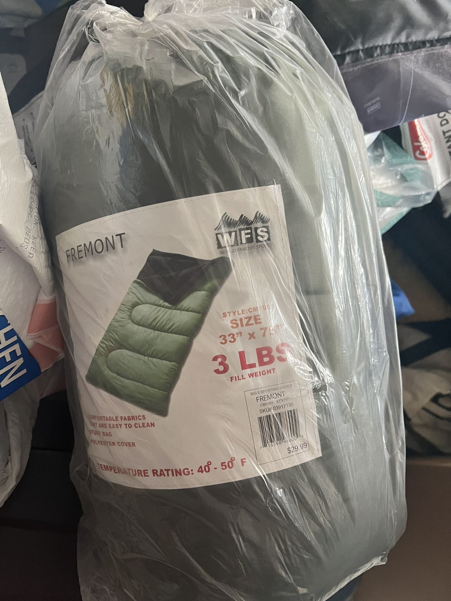 $20 Sleeping Bag