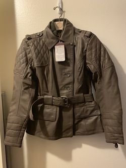 RSD women’s leather motorcycle jacket