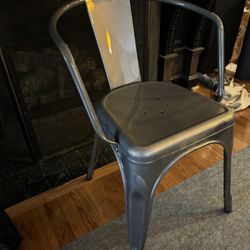 Steel Dining Chair Set