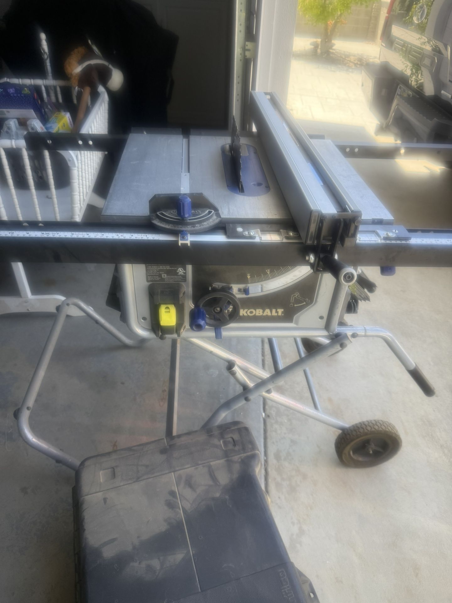 Kobalt table saw with Delta T3 Fence System