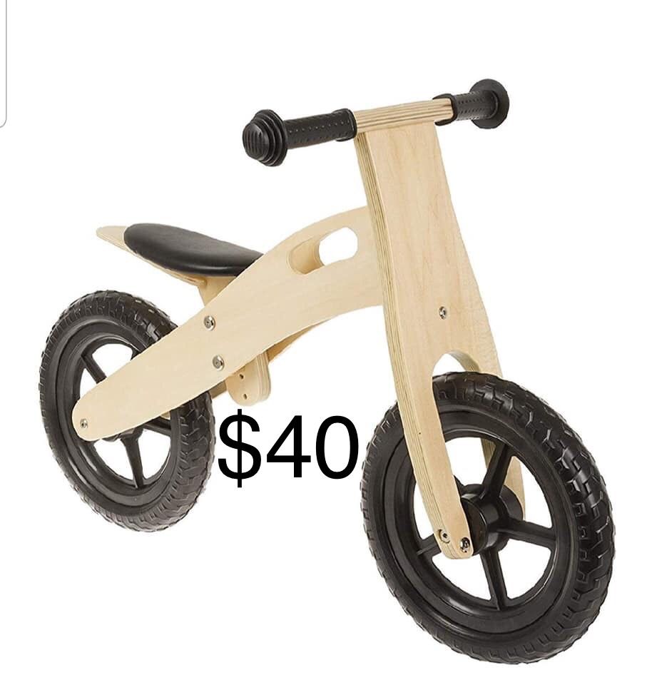 Balance Bike 🚲 for Kids Wood