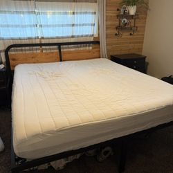 Cal king bed Frame and Head Board